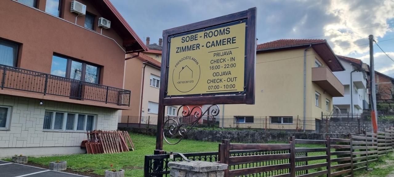 Prenociste-Sobe-Rooms-Aman Bihac Bagian luar foto